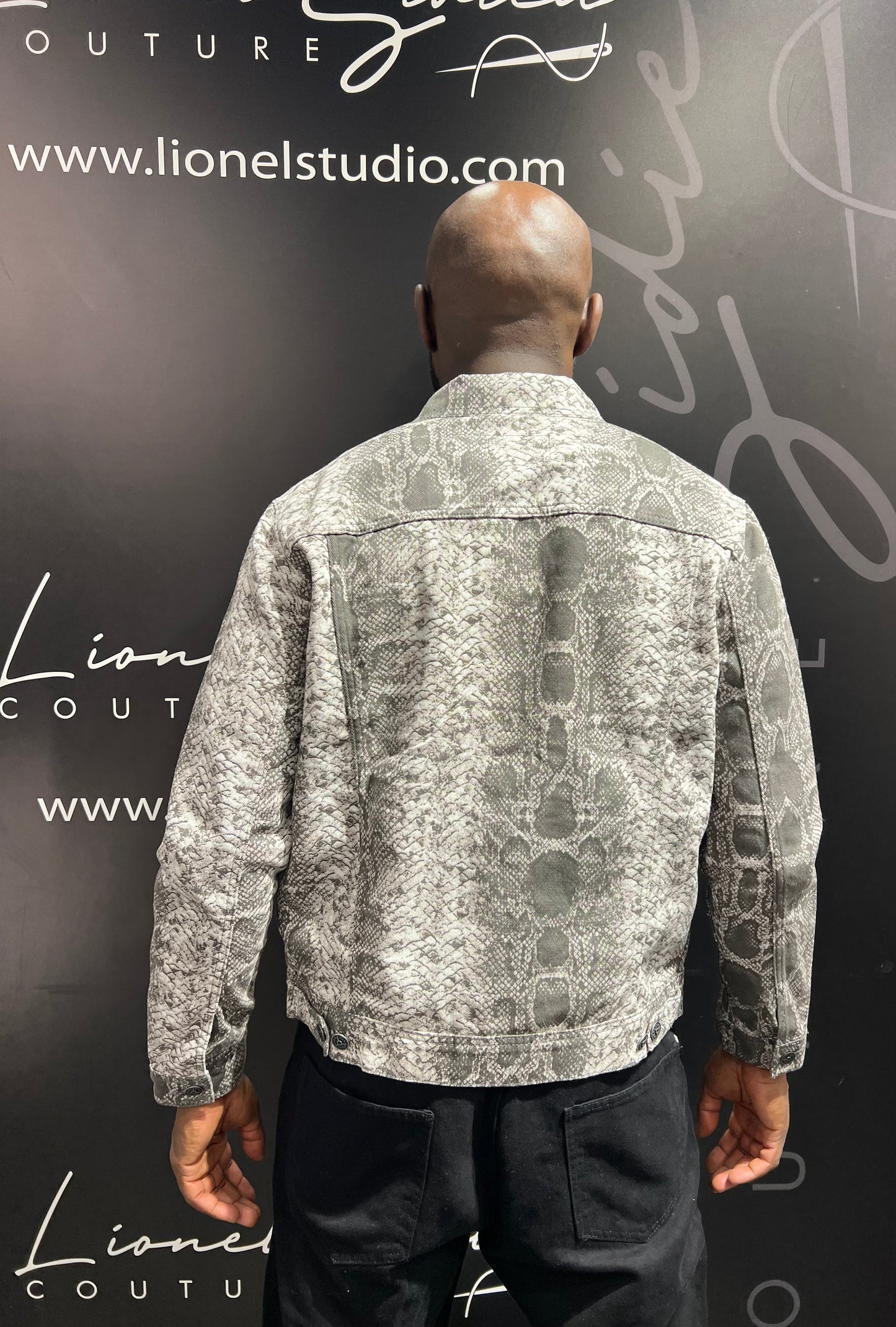 GIACCA JEANS PITON LIONEL STUDIO