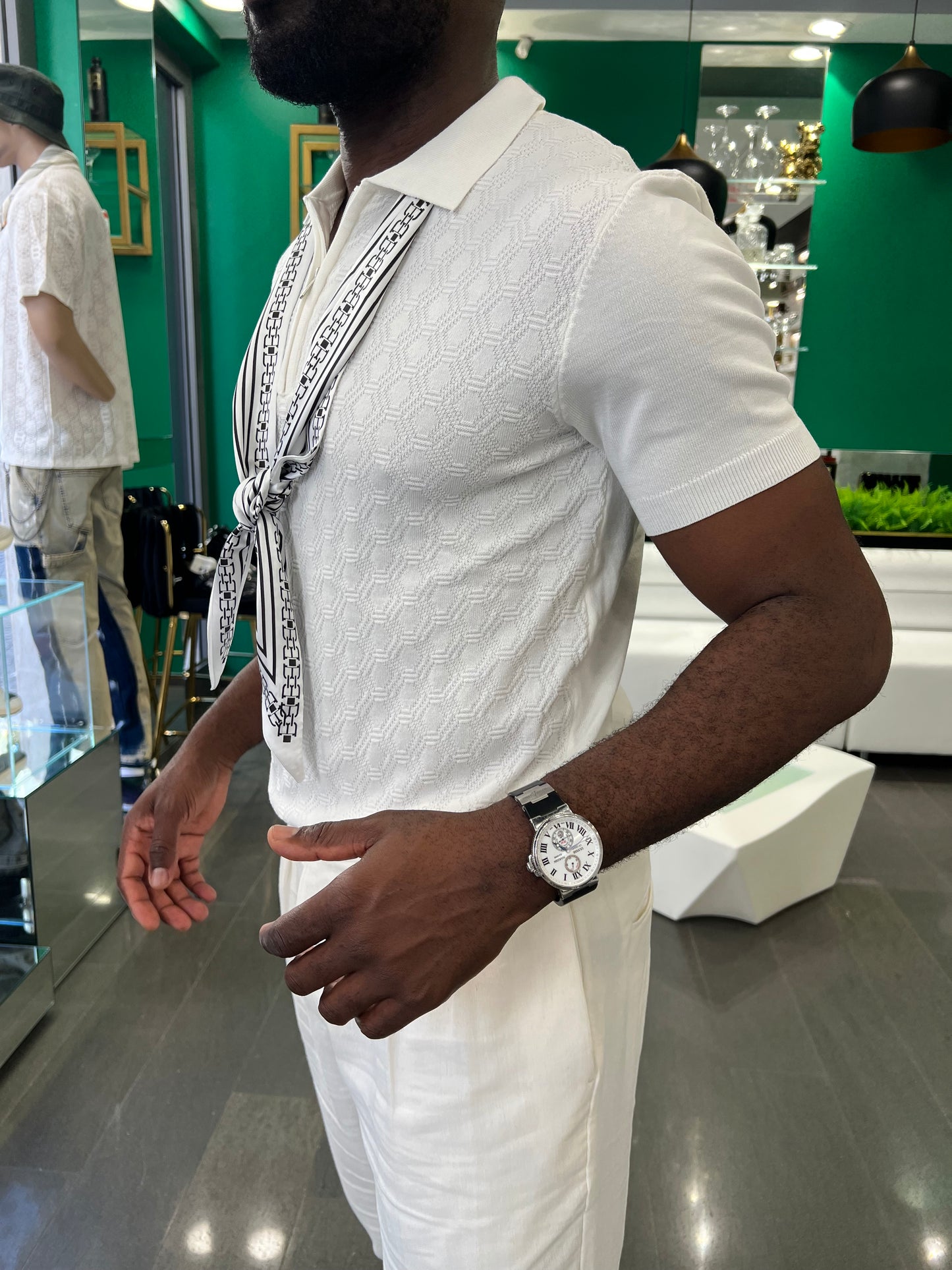 POLO CON COLLO CON CERNIERA