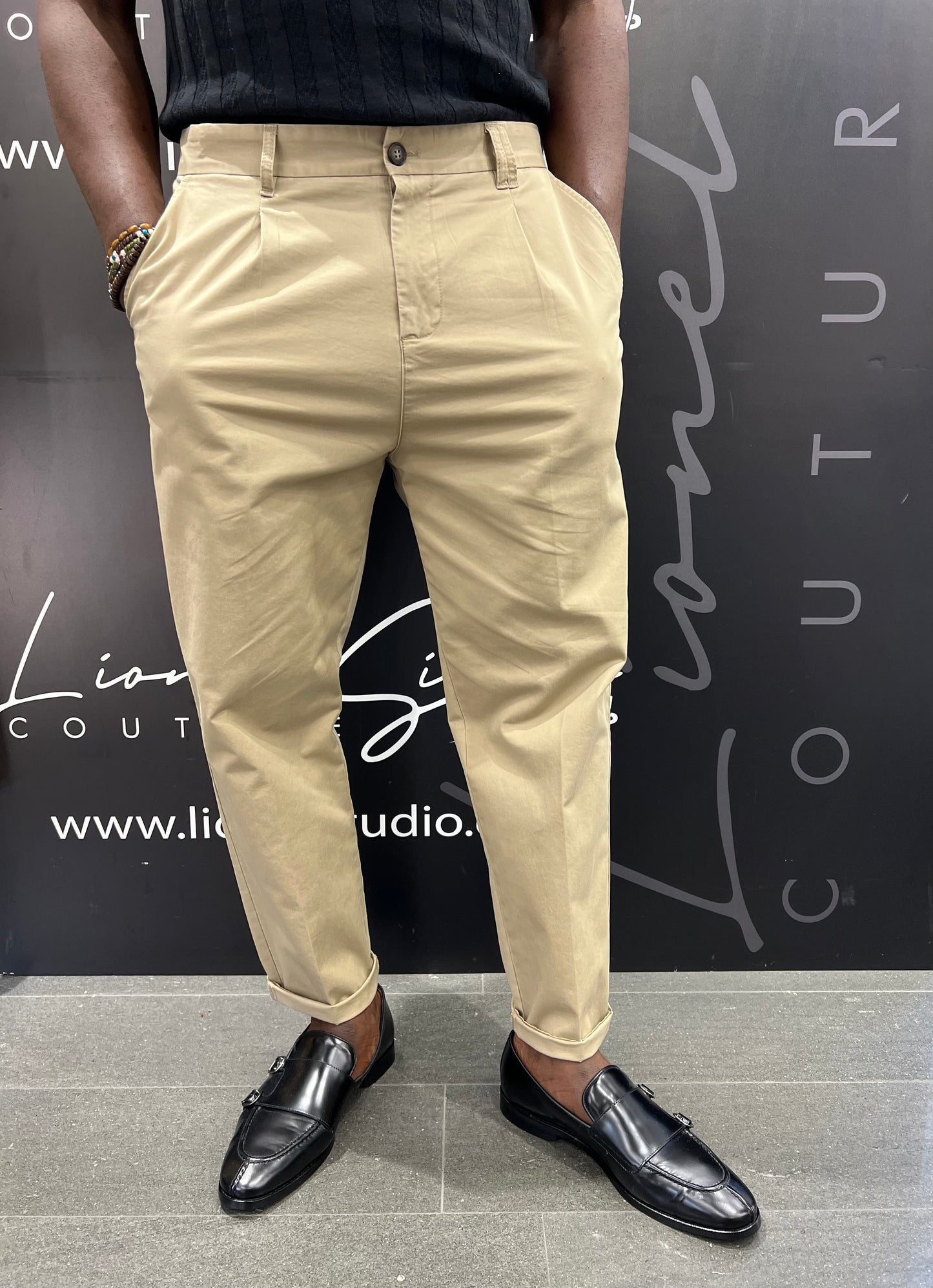 PANT BEIGE MK LONDON BY DIS MOIS PARIS