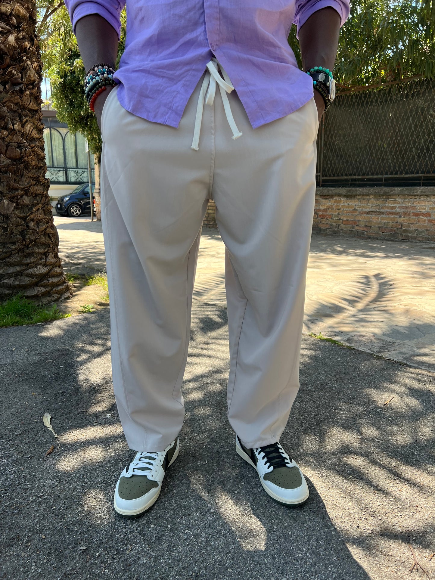 PANTALONI BIEGE JAPAN LIONEL