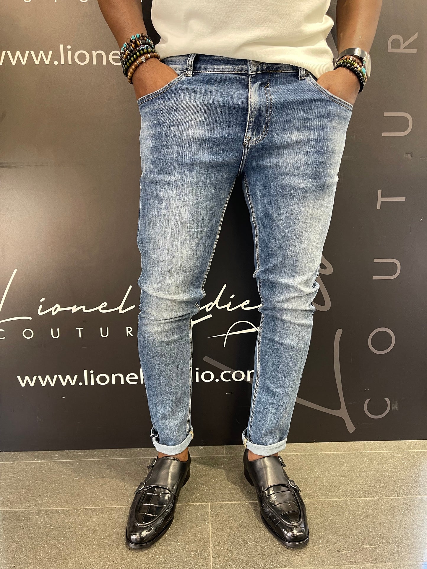 DENIM JEANS BLUE