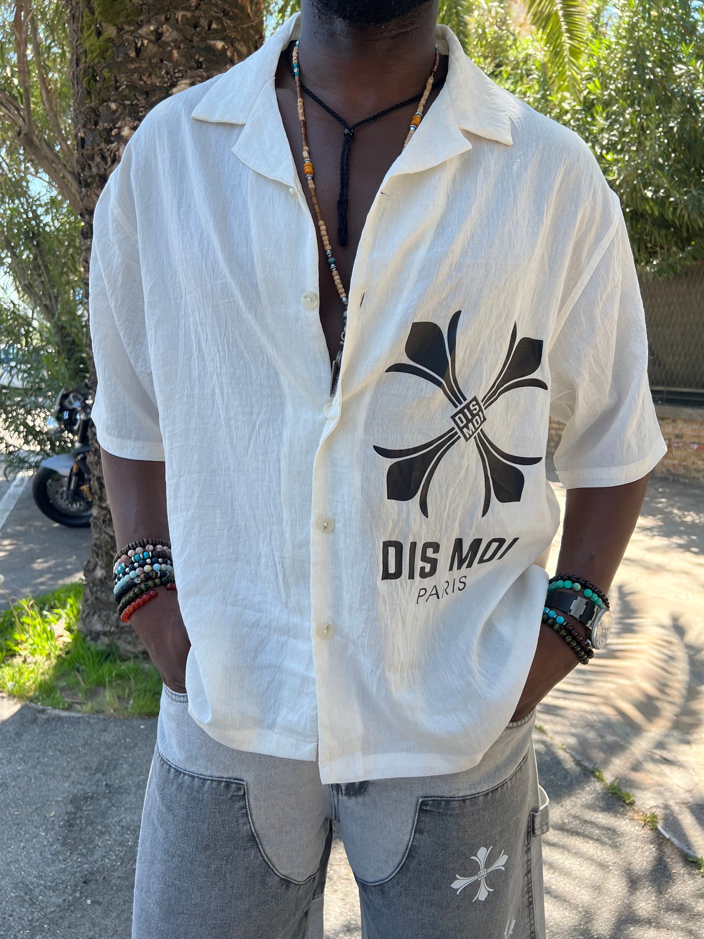 CAMICIA DIS MOI PARIS BEIGE