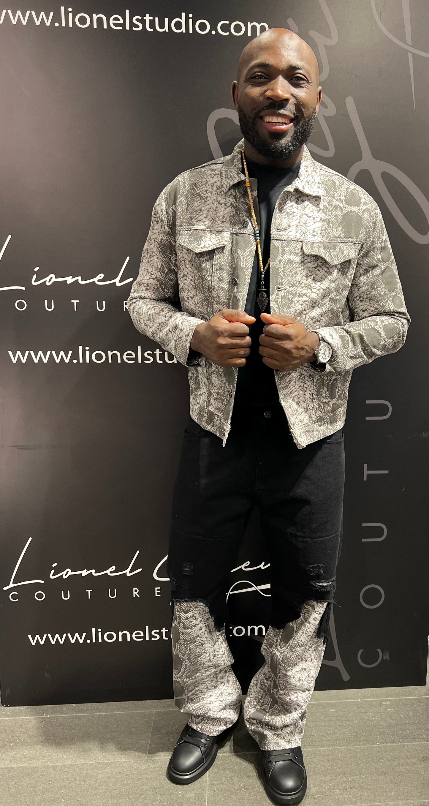 COORDINATO CUSTOMIZED LIONEL STUDIO Piton custom