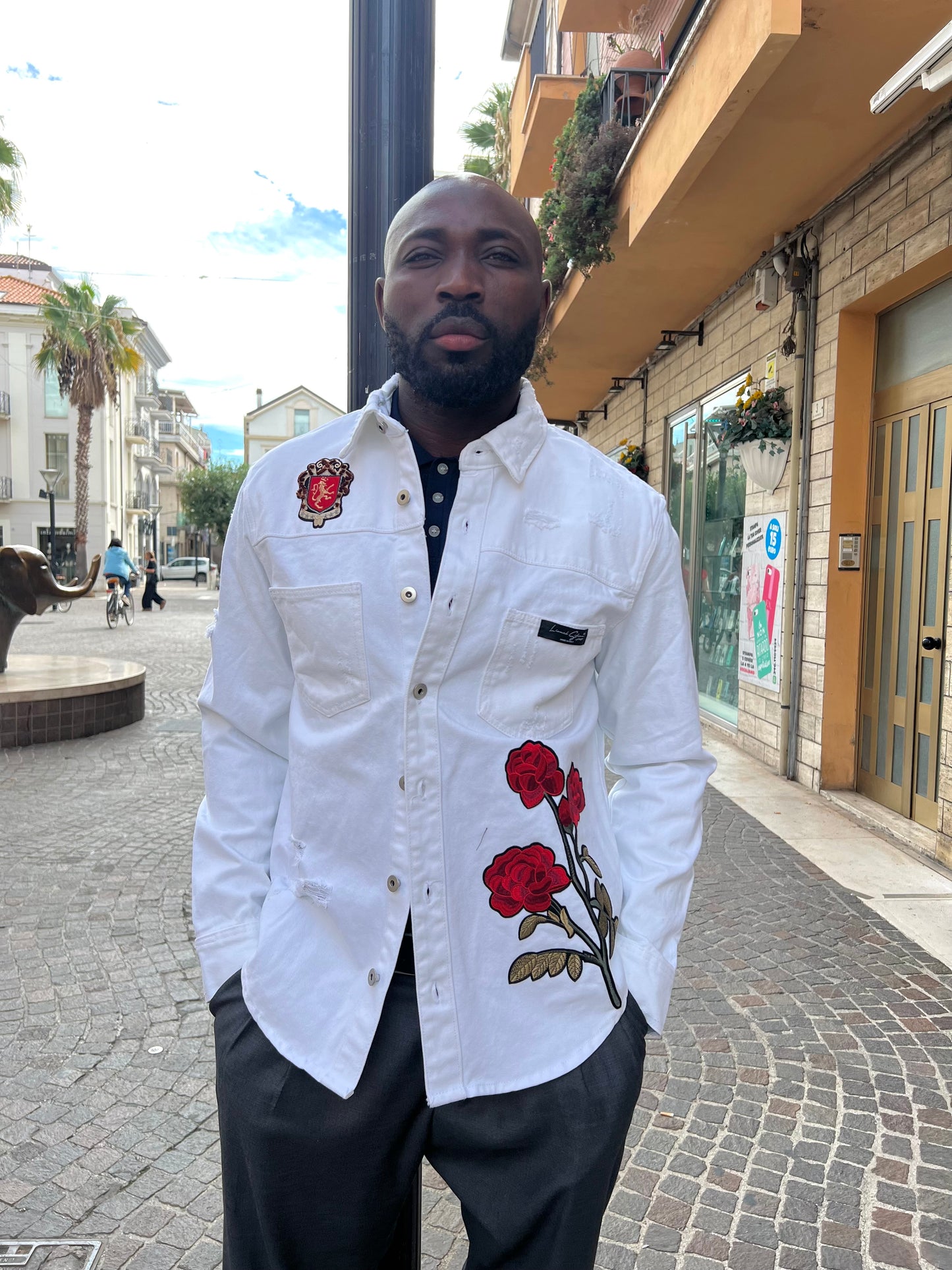 JACKET WHITE CUSTOMIZED