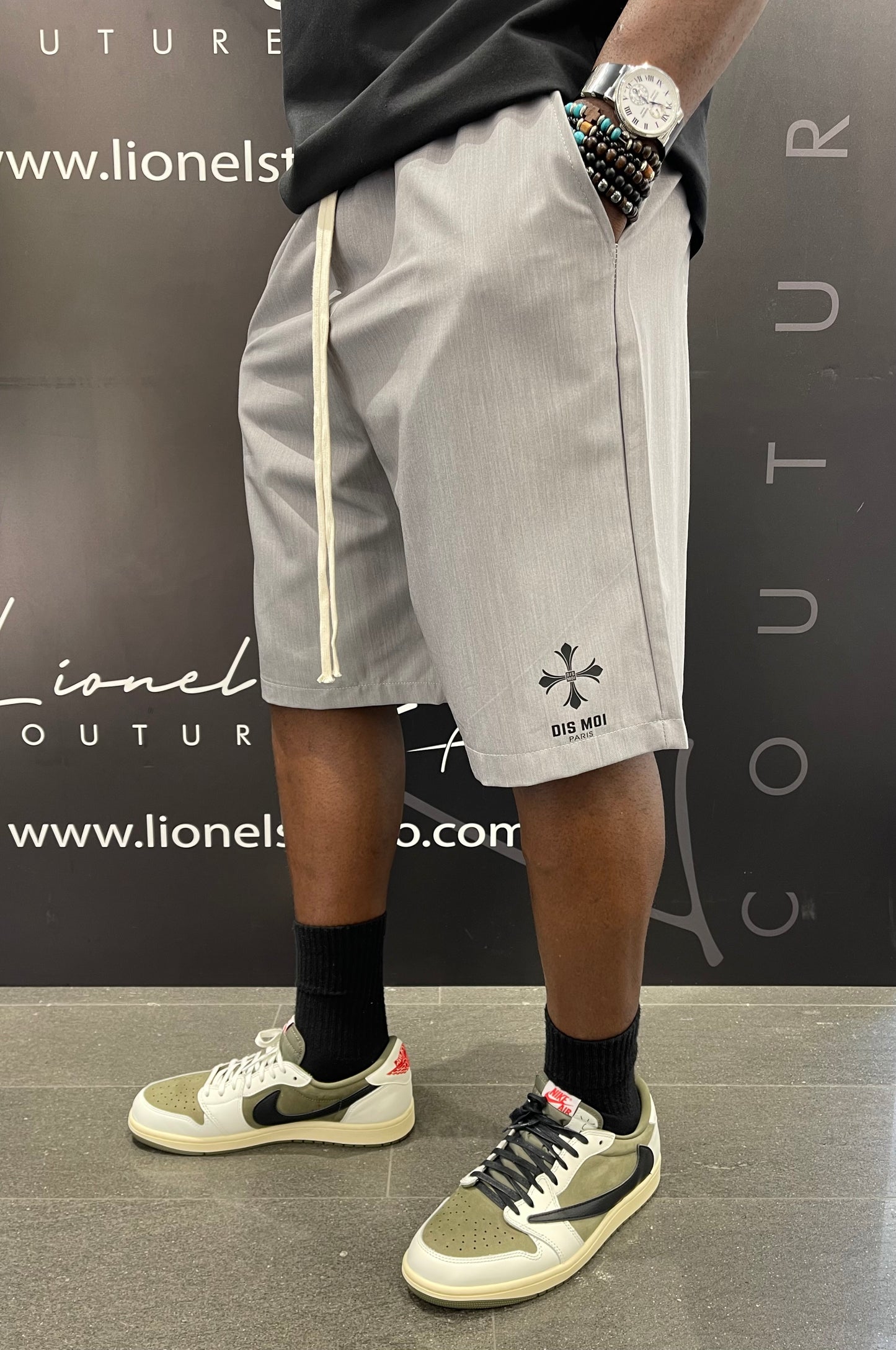 BERMUDA GREY DIS MOI PARIS COM CROCE