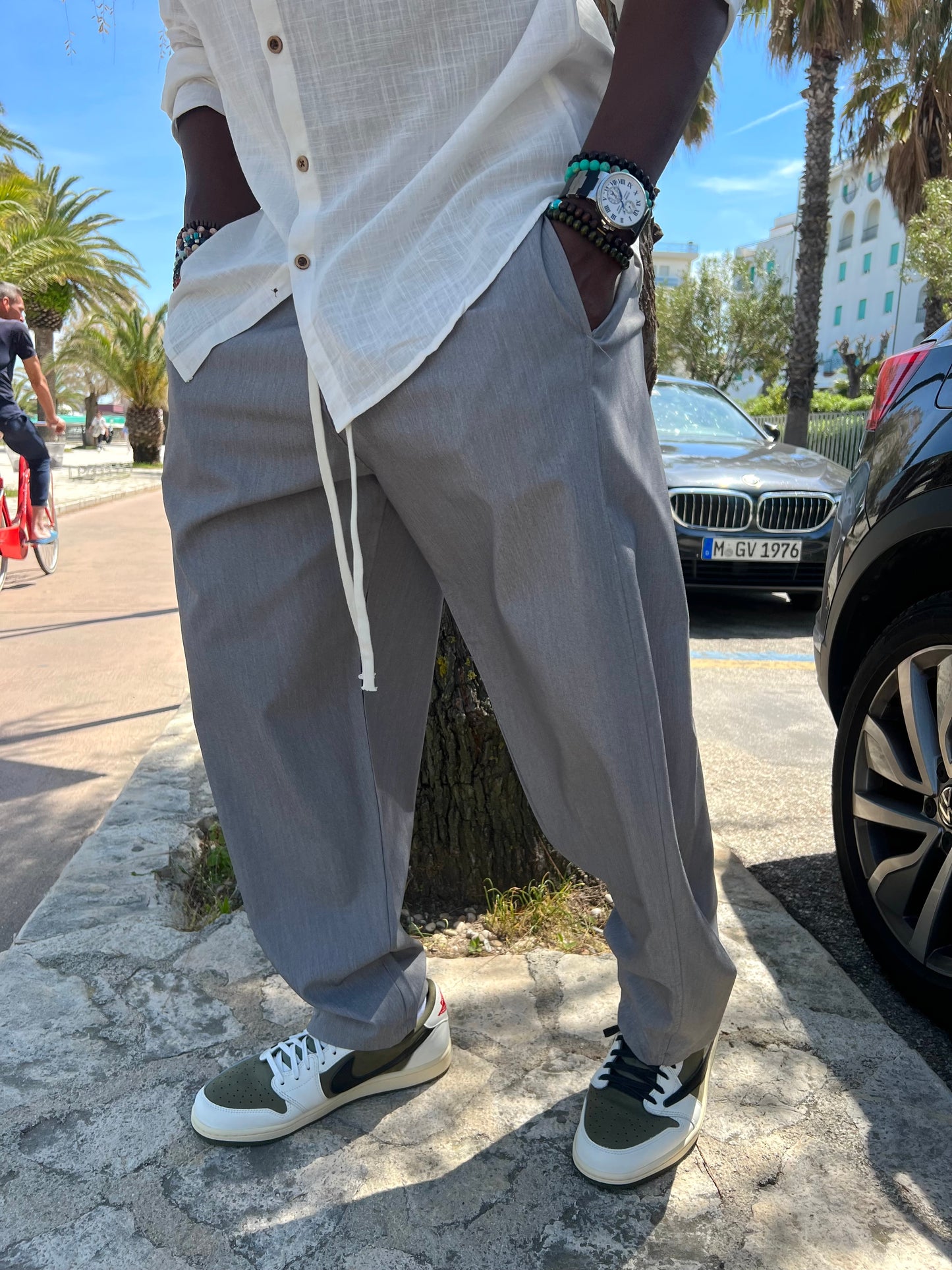PANTALONI JAPAN LIONEL GREY