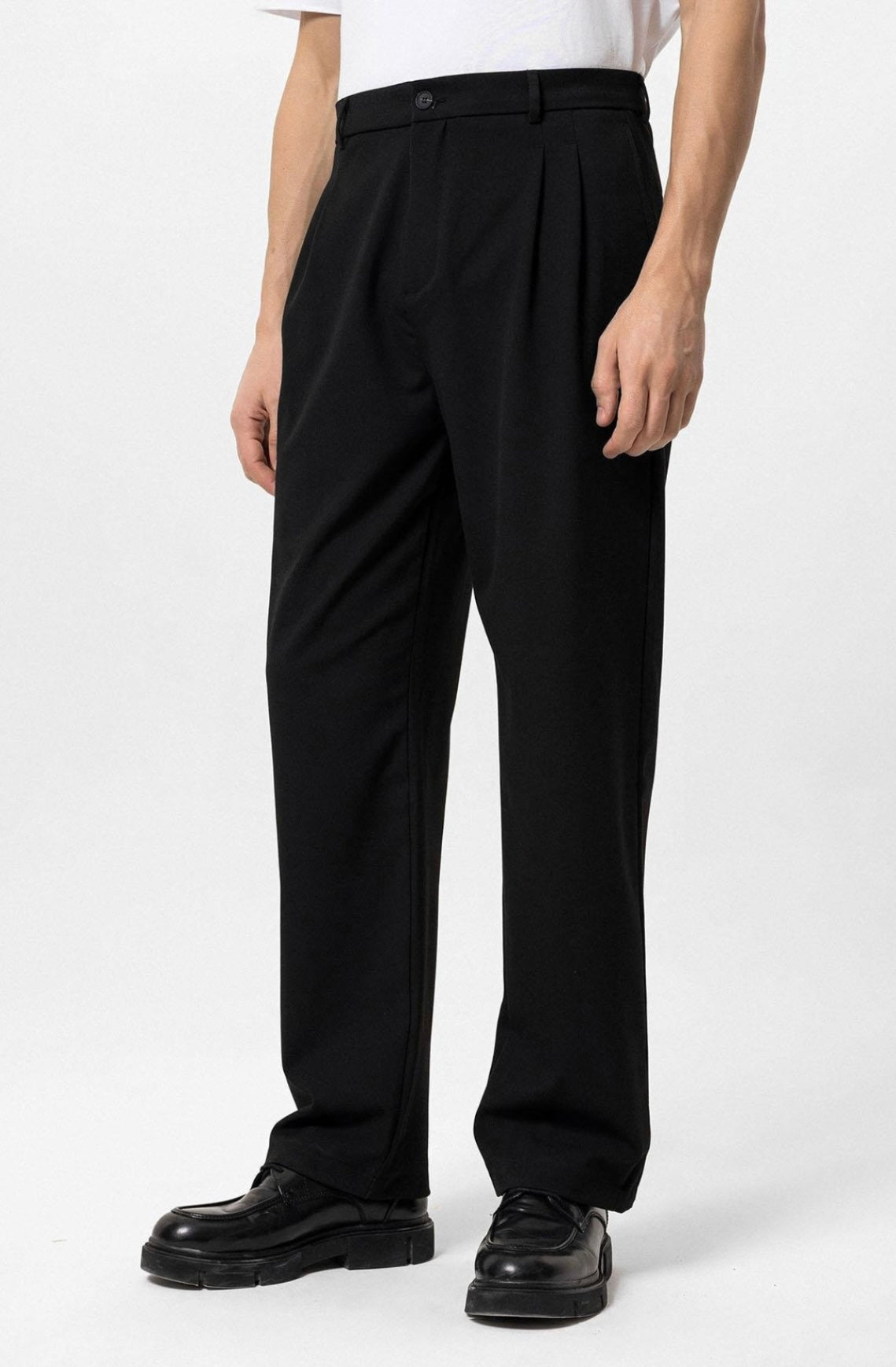 Pantalone oversize black