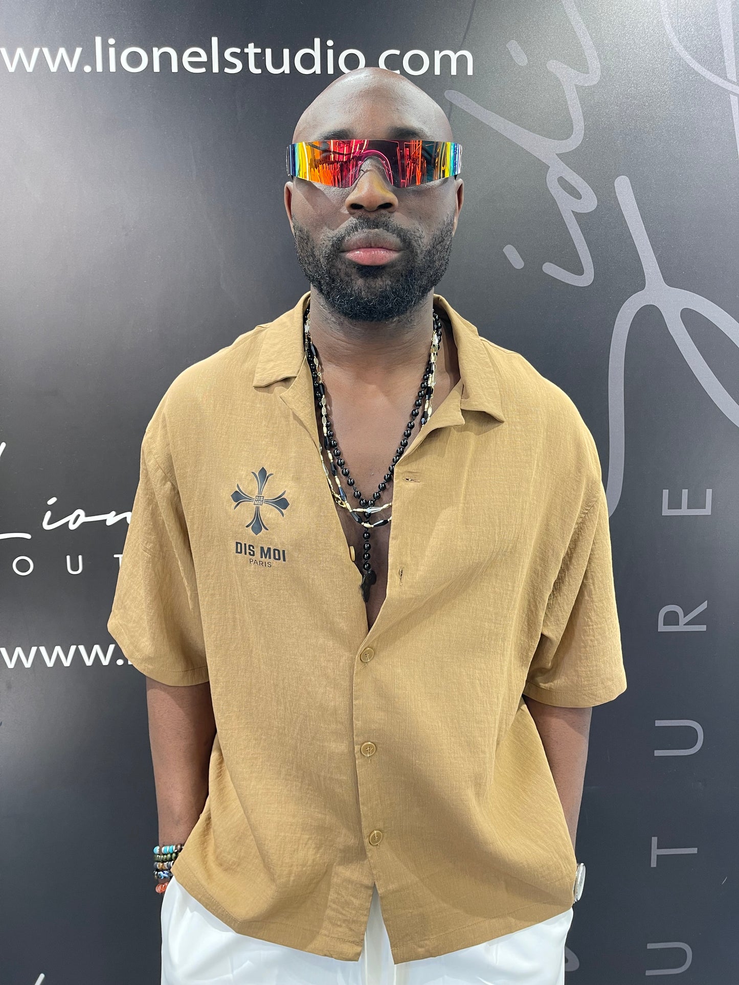 CAMICIA DIS MOI TABBACCO CON CROCE