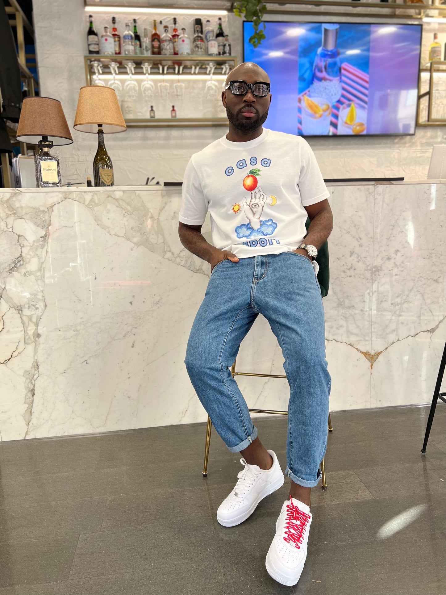 JEANS BLUE LOOSE FIT MG