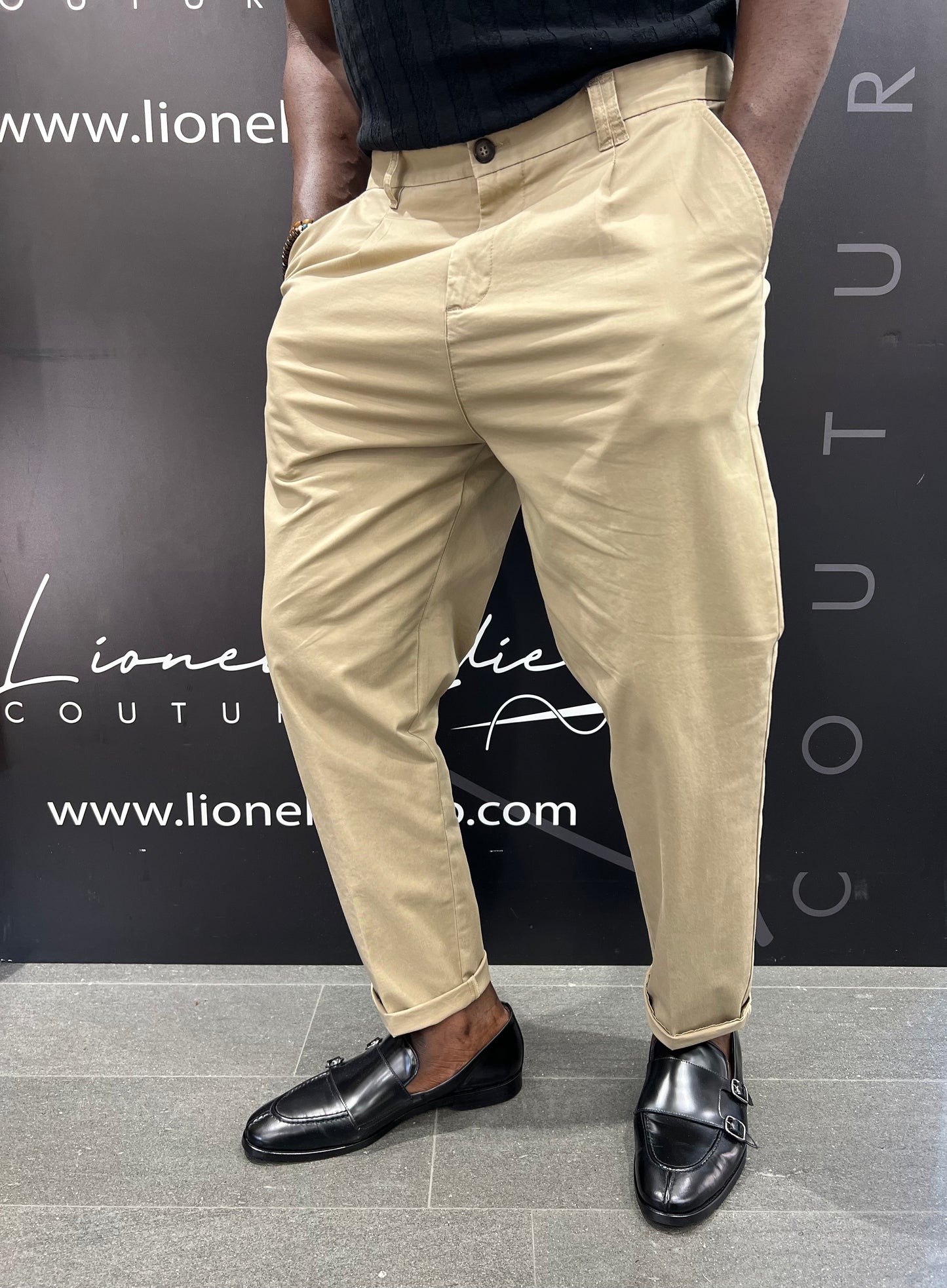 PANT BEIGE MK LONDON BY DIS MOIS PARIS
