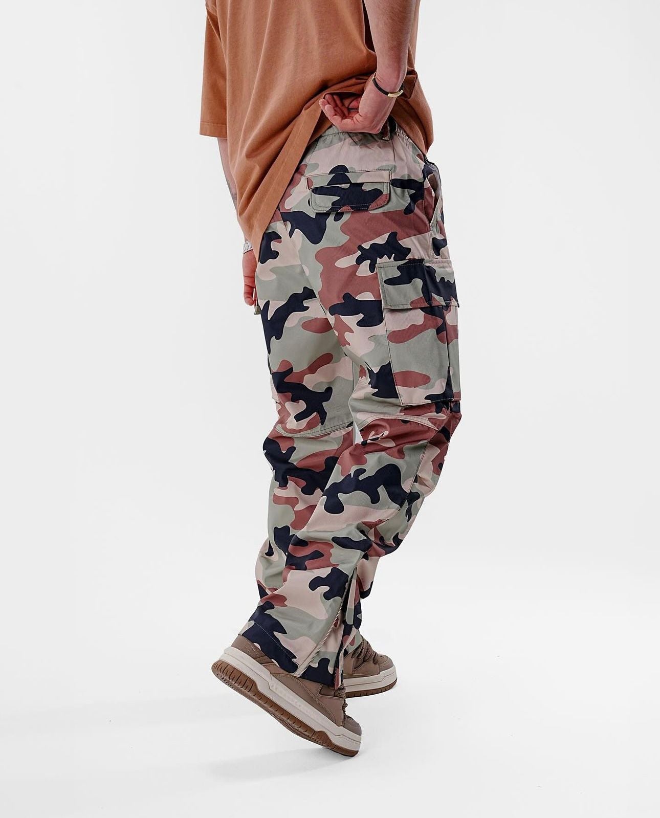 Pantalone oversize millitary ls