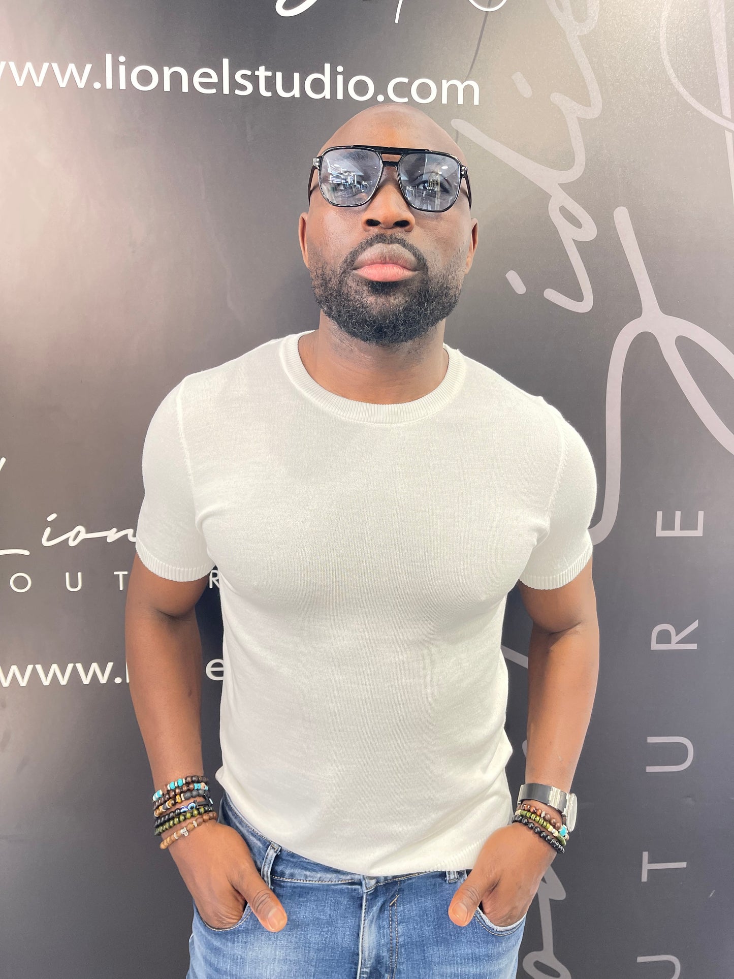 TSHIRT WHITE IN FILO DI COTONE