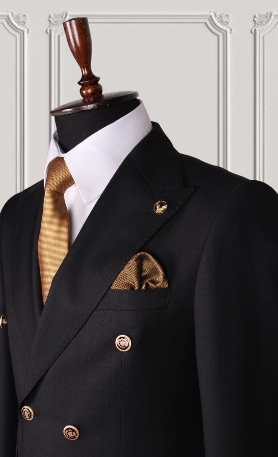 ABITO DOPPIO PETTO BLACK