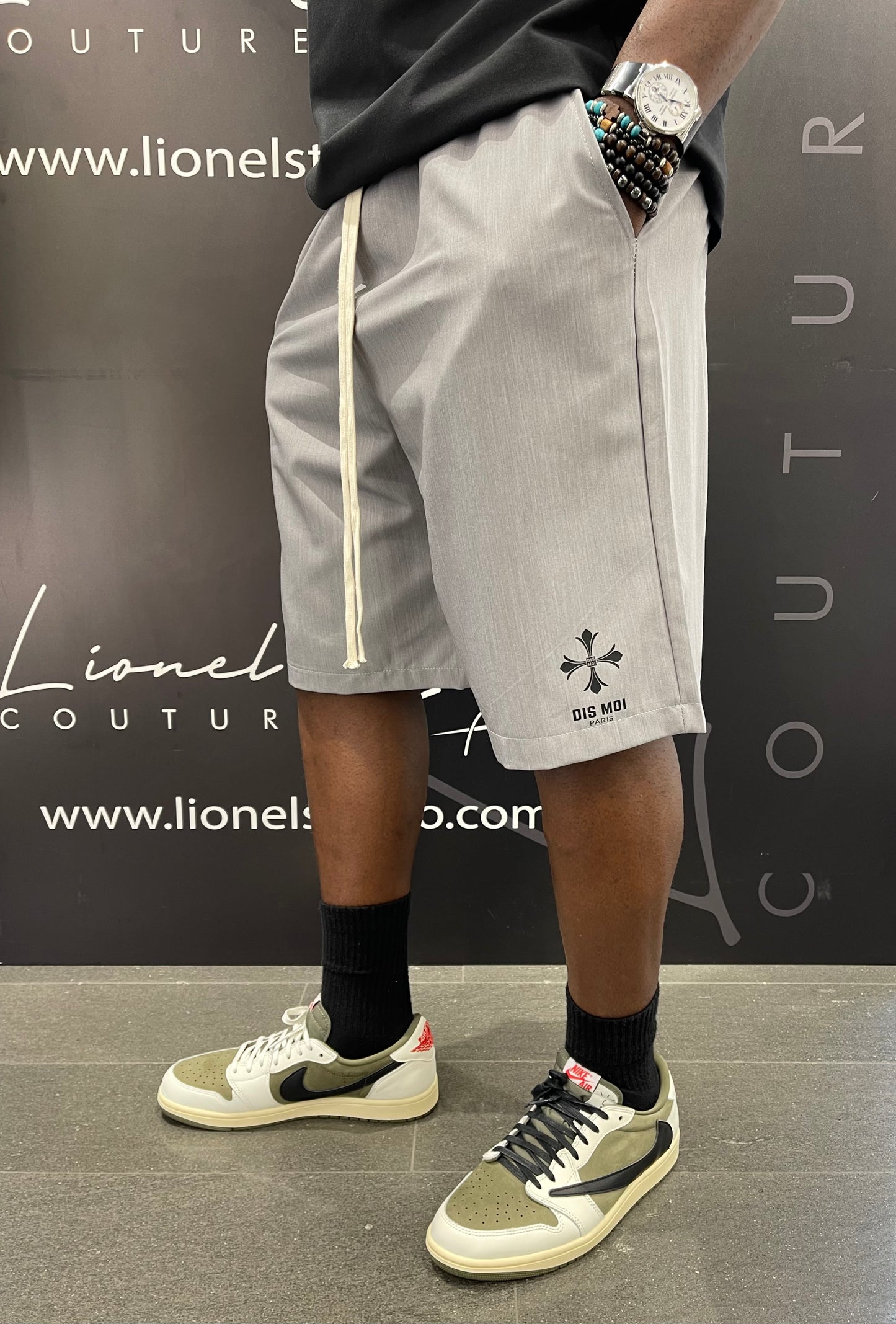 BERMUDA GREY DIS MOI PARIS COM CROCE