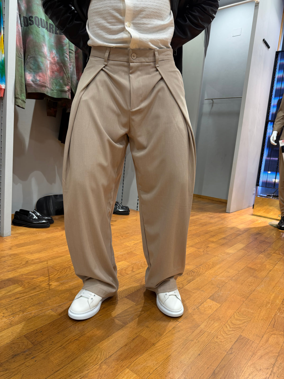 PANTS OVERSIZE BEIGE DIS MOI PARIS