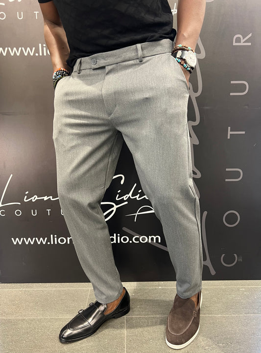 PANTALONI GREY CASUALE SLIM FIT
