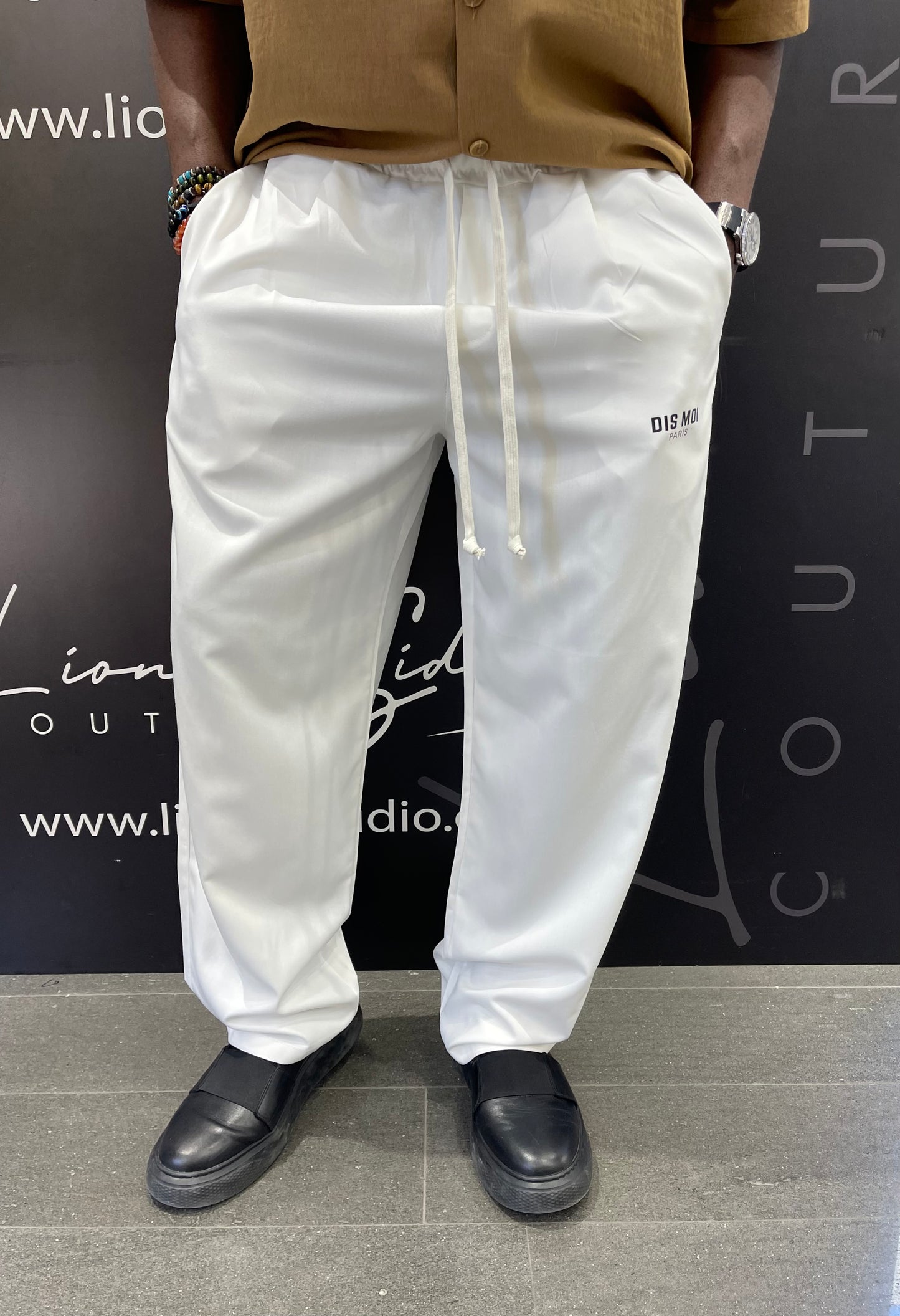 PANTALACCIO WHITE OVERSIZE DIS MOI PARIS