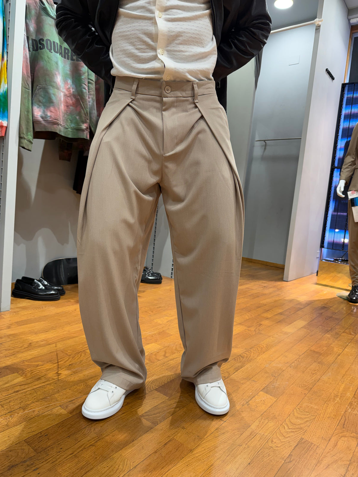 PANTS OVERSIZE BEIGE DIS MOI PARIS