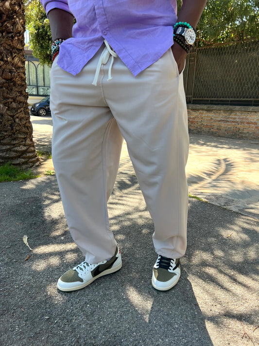 PANTALONI BIEGE JAPAN LIONEL