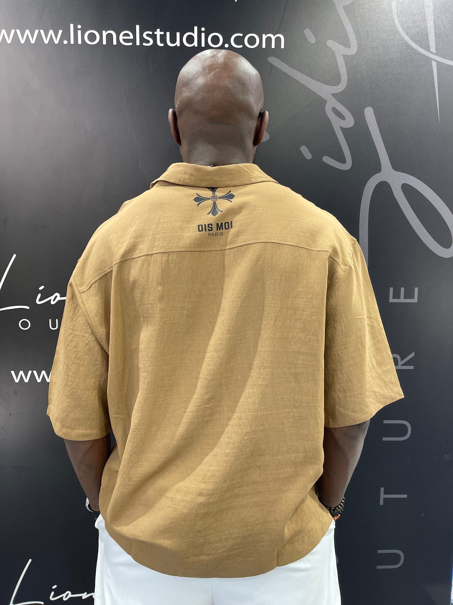 CAMICIA DIS MOI TABBACCO CON CROCE
