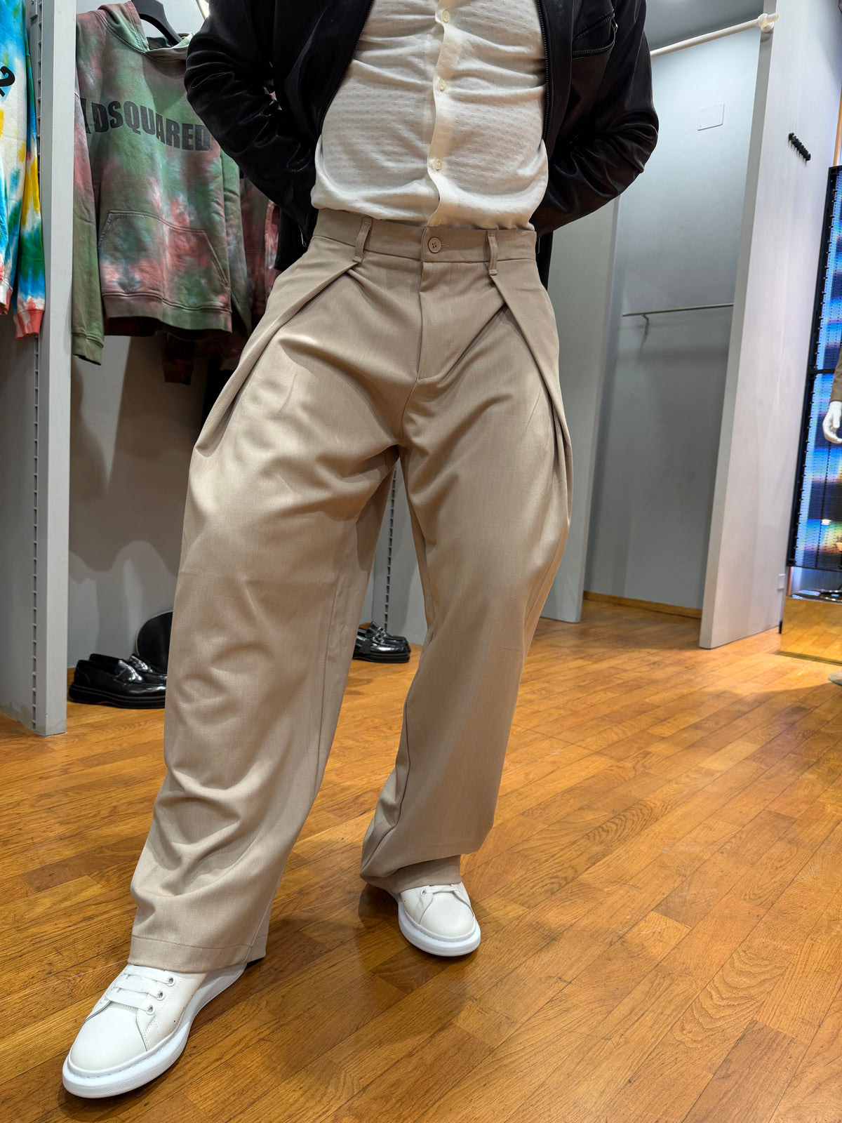 PANTS OVERSIZE BEIGE DIS MOI PARIS