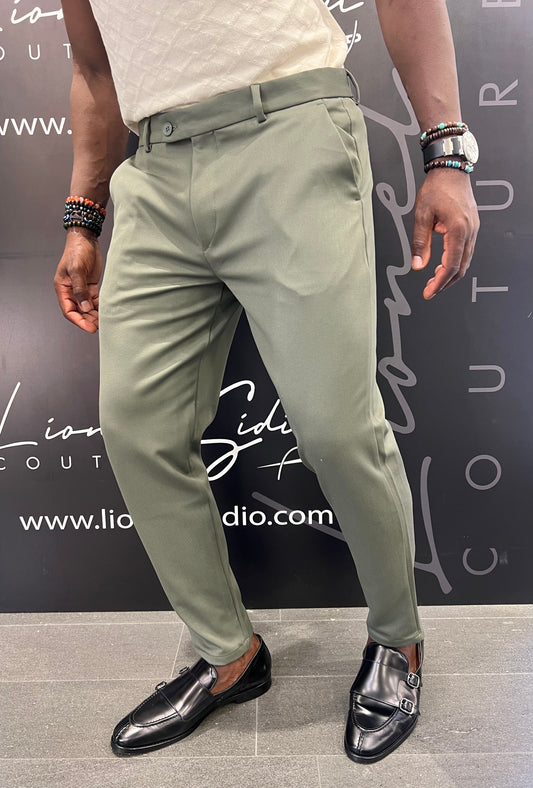 PANTALONI CASUALI GREEN