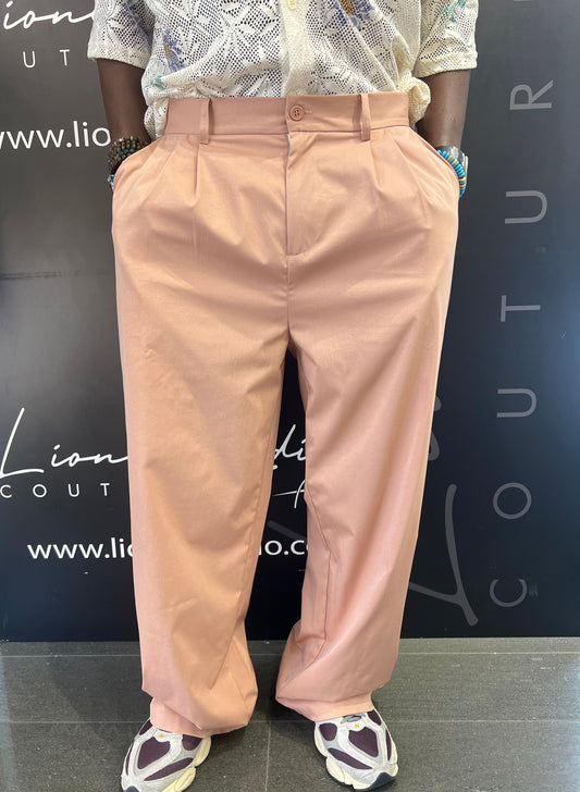 PANTALONI ROSA ANTICO DIS MOI PARIS OVERSIZE