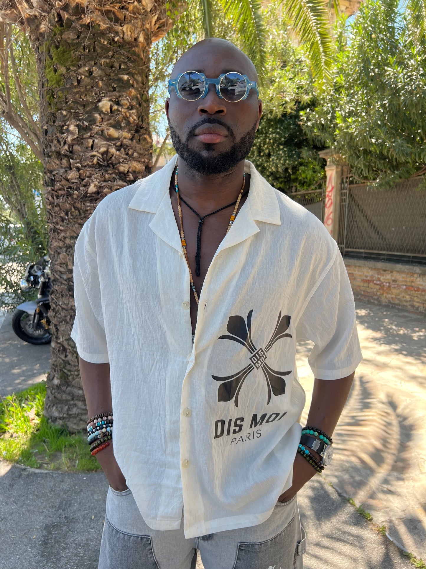 CAMICIA DIS MOI PARIS BEIGE