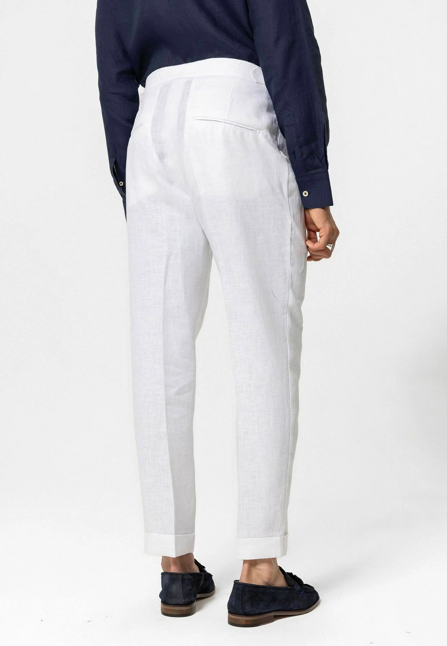 LIONEL -PANTALONI -WHITE LINO