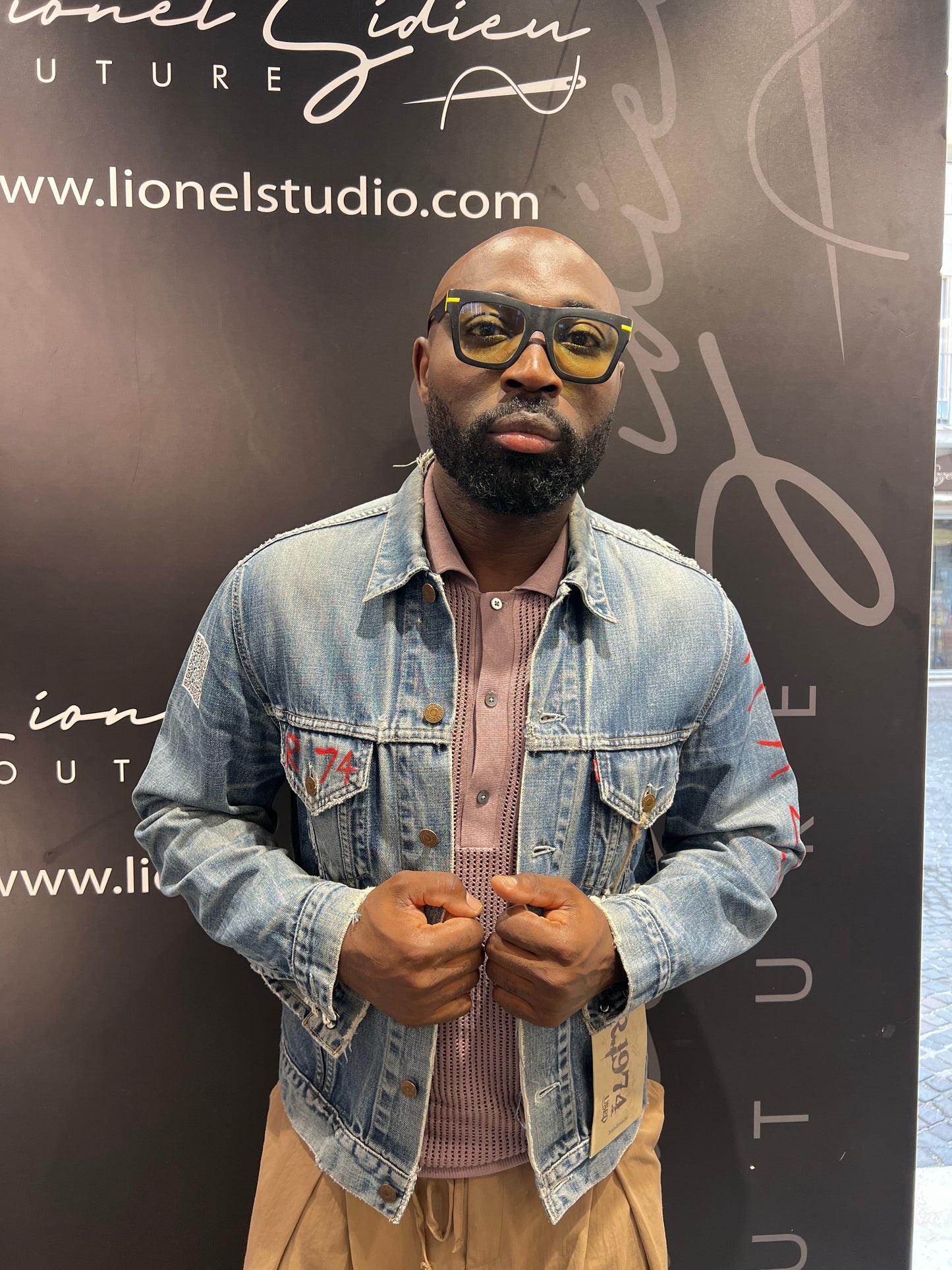 GIACCA CUSTOMIZED LEVIS GOLDRAKE REALIZZATA A MANO